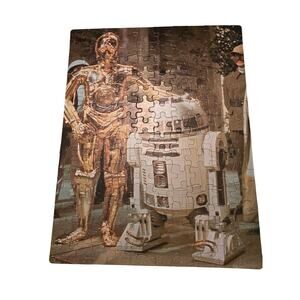 1977 Kenner Star Wars 140 Pieces Jigsaw Puzzle R2D2 and C3PO ~‎ 40100 #40100